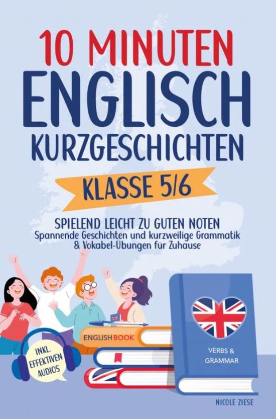 10 Minuten Englisch-Kurzgeschichten Klasse 5/6 - cover