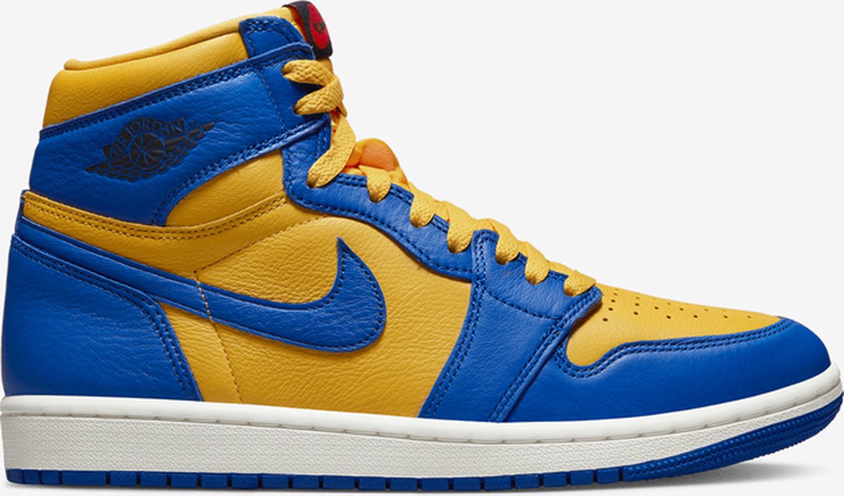 Air Jordan 1 Mid Game Royal and Varsity Maize - Maat 37,5- BLAUW/GEEL -  Schoenen | bol