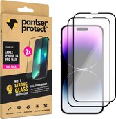 DUO-PACK - 2x Pantser Protect™ Glass Screenprotector Geschikt voor iPhone 14 Pro Max - Case Friendly - Premium Pantserglas - Glazen Screen Protector