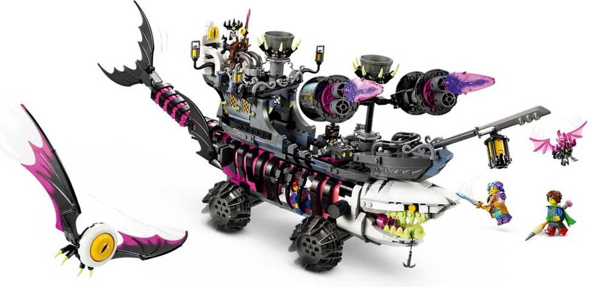 LEGO DREAMZzz Nachtmerrie Haaienschip Piratenschip Speelgoed - 71469 — afbeelding 25