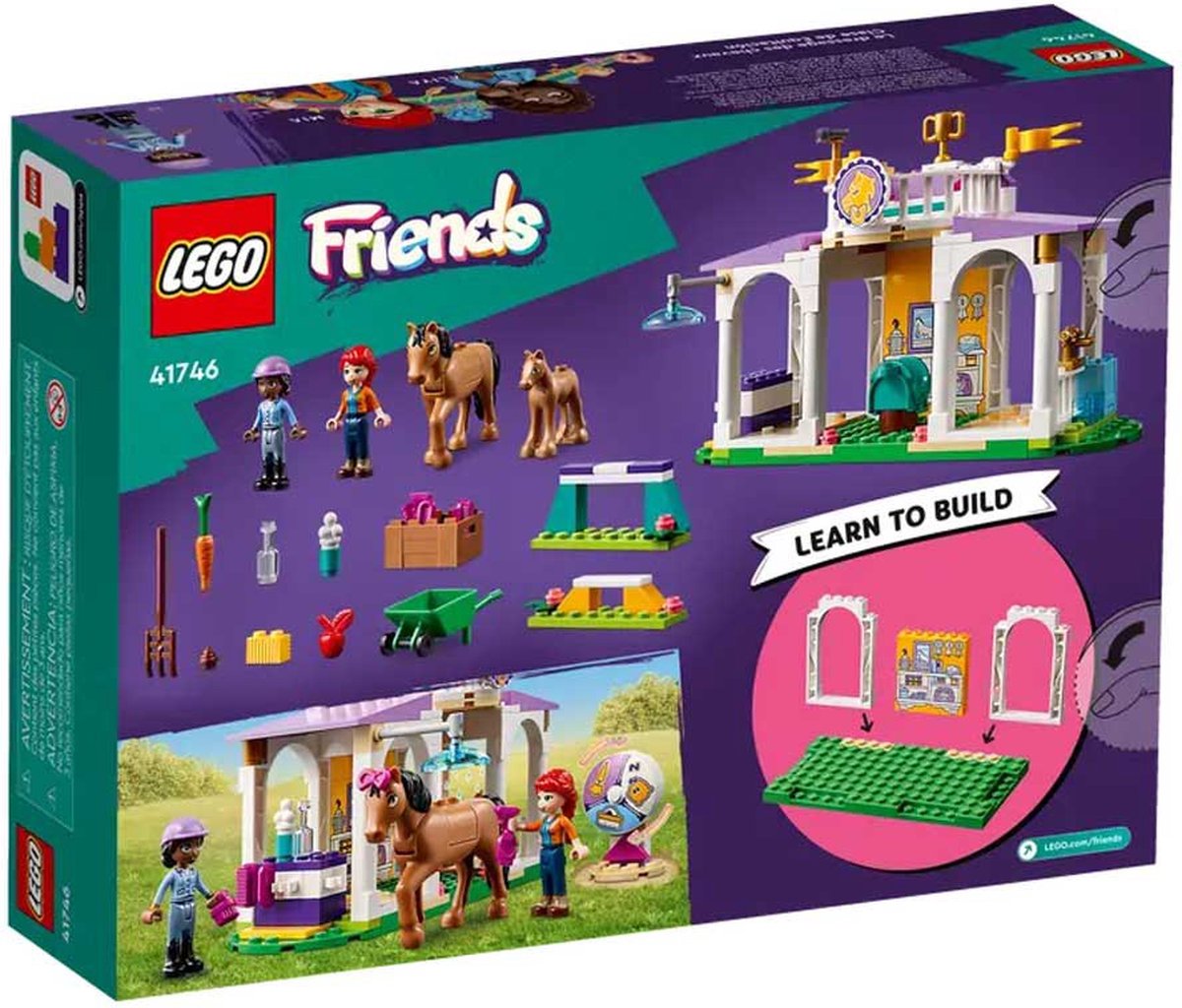 LEGO 41696 Friends L'Écurie de Toilettage du Poney, Jouet avec