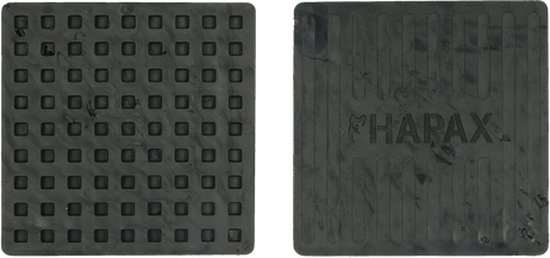HAPAX - EPDM pads voor vlonderplanken 100x100x8mm - 24 st - HAPAX®