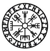 Sticker Viking Compass