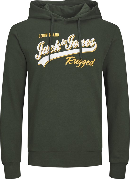 JACK&JONES JJELOGO SWEAT HOOD 2 COL 23/24 NOOS Heren Trui