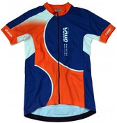 ONDA Fietsshirt korte mouw heren Blauw Oranje Pro - FAPV Minho - XL