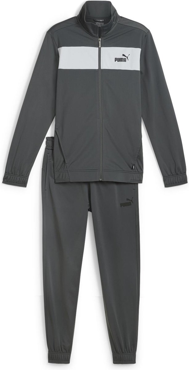 PUMA Poly Suit cl Heren Trainingspak Zwart