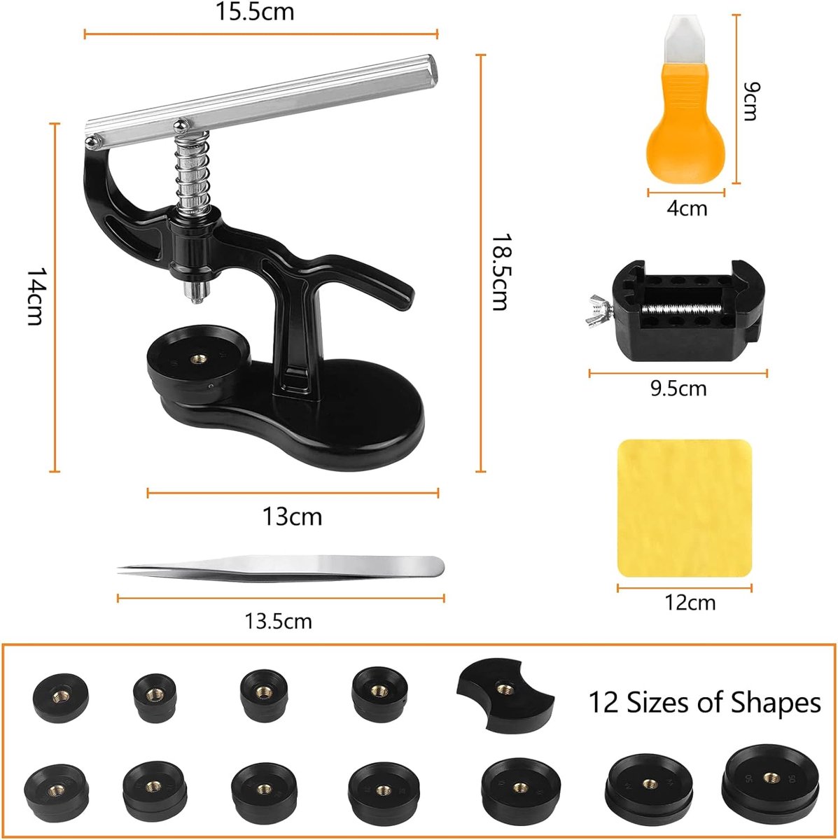 LOMUG Kit De Presse De Montre, Presse De Boîtier, Outil De Réparation