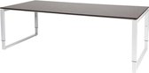 Vergadertafel - Verstelbaar - 220x100 logan - wit frame