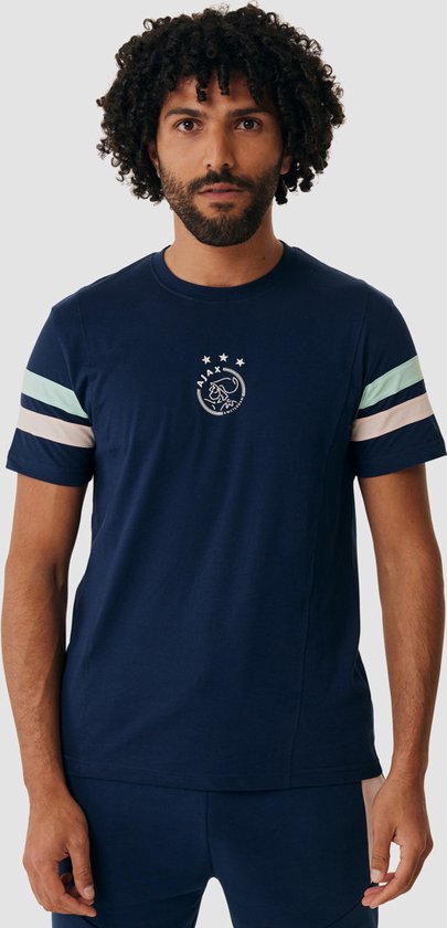 Ajax T-shirt Uit-shirt Navy Senior