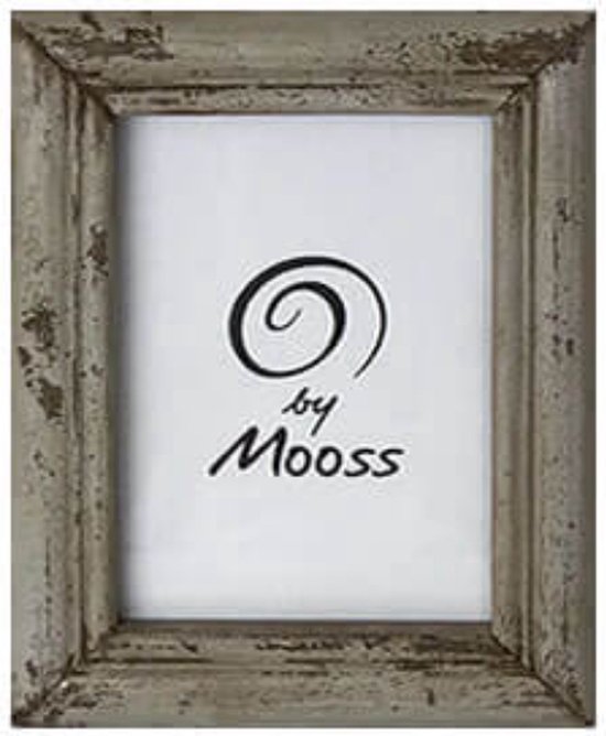 Cadre photo - cadre photo en bois - bois gris - by Mooss -18x23 cm