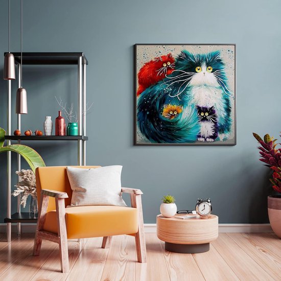 Schilderen op nummer - Portret van een kat kopen? Kijk snel
