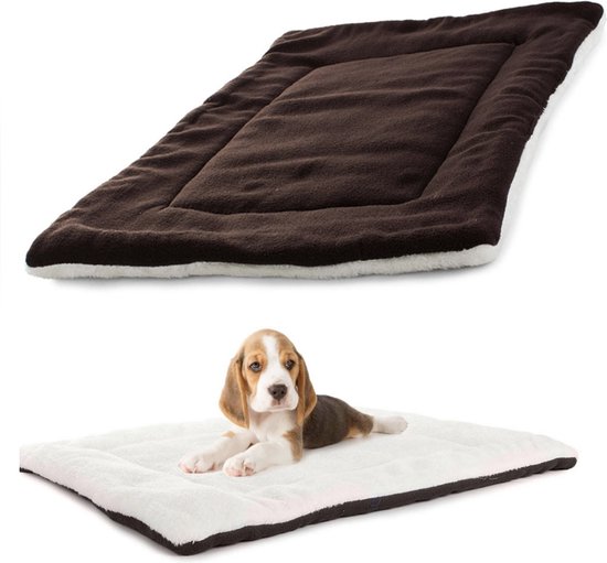 Honden mat-bruin-kleine honden-puppy's-