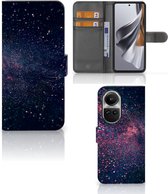 GSM Hoesje Geschikt voor OPPO Reno10 | 10 Pro Flip Cover Stars