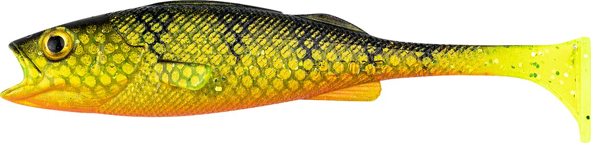 LMAB - KØFI Perch Shad - 7 cm - Natural Perch