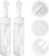 Narimano® Schuim Zeepdispenser - Heldere Container Schuimende Dispenser Borstel Fles Make-Up Flessen Pomp Fles - Dispenser Reizen Cosmetica Fles