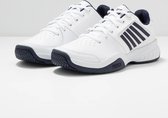 K-Swiss, Court Express Heren Tennisschoen, White/Navy, Maat 42