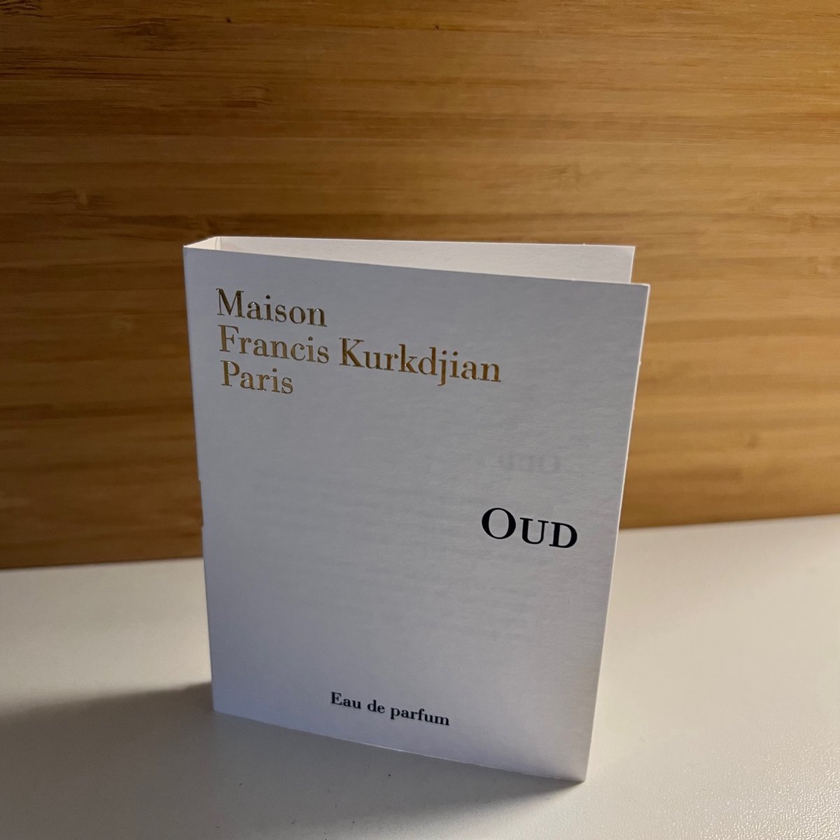 Maison Francis Kurkdjian - Oud - 2 ml EDP Original Sample