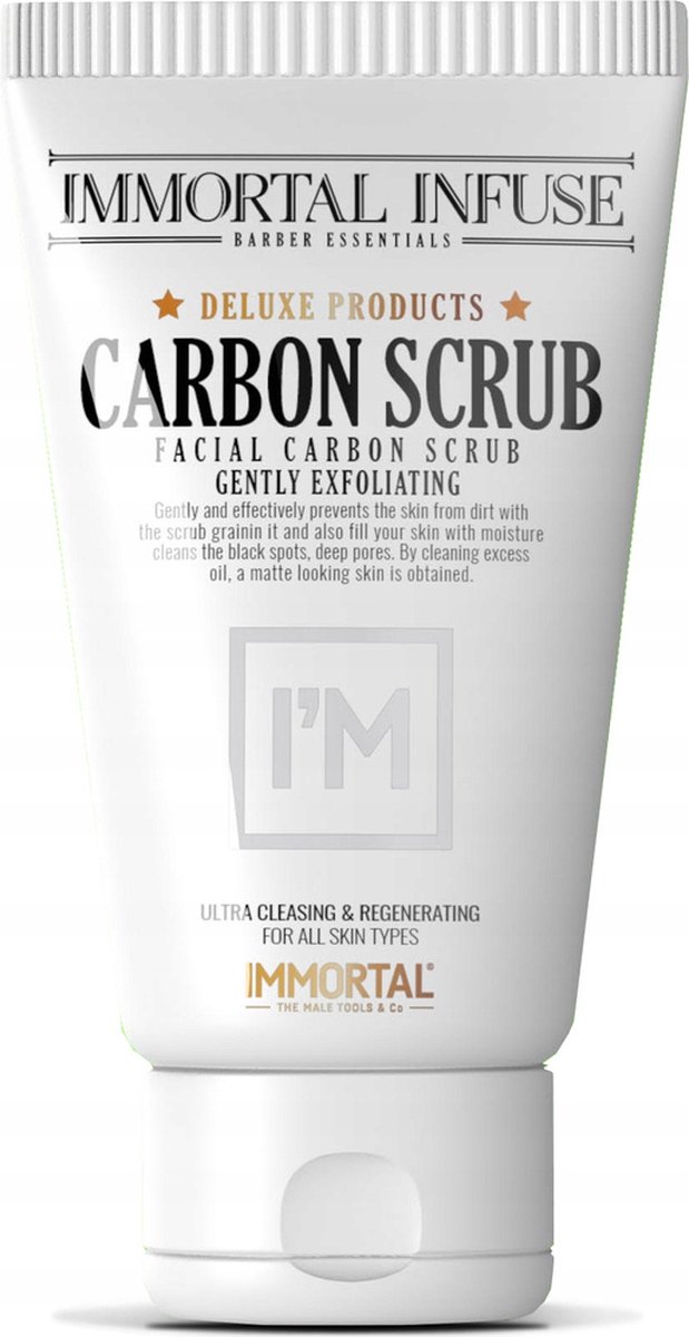 Immortal NYC - Exclusive - Infuse - Carbon Scrub - peeling scrub - 150 ml