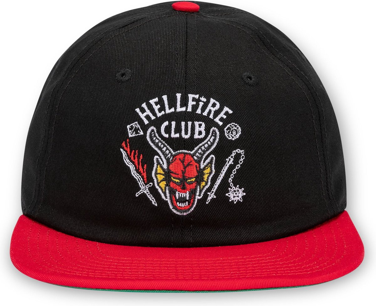 Stranger Things casquette baseball Fireball Him! Hellfire Club