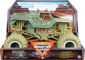 Hot Wheels monster jam truck Soldier Fortune - Schaal 1:24 monstertruck 19 cm
