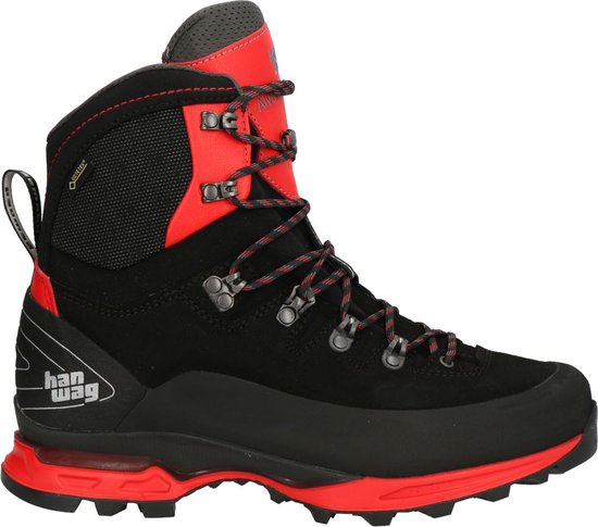 Alverstone II Gtx Heren Hoge Wandelschoen Black/Red 7/41