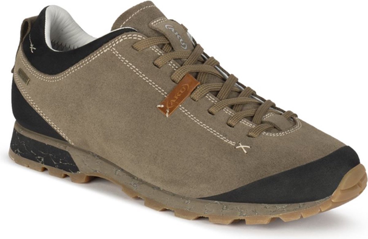 AKU Bellamont III Suede Gtx Heren Lage Wandelschoen Sand/ 10/44.5 Zwart