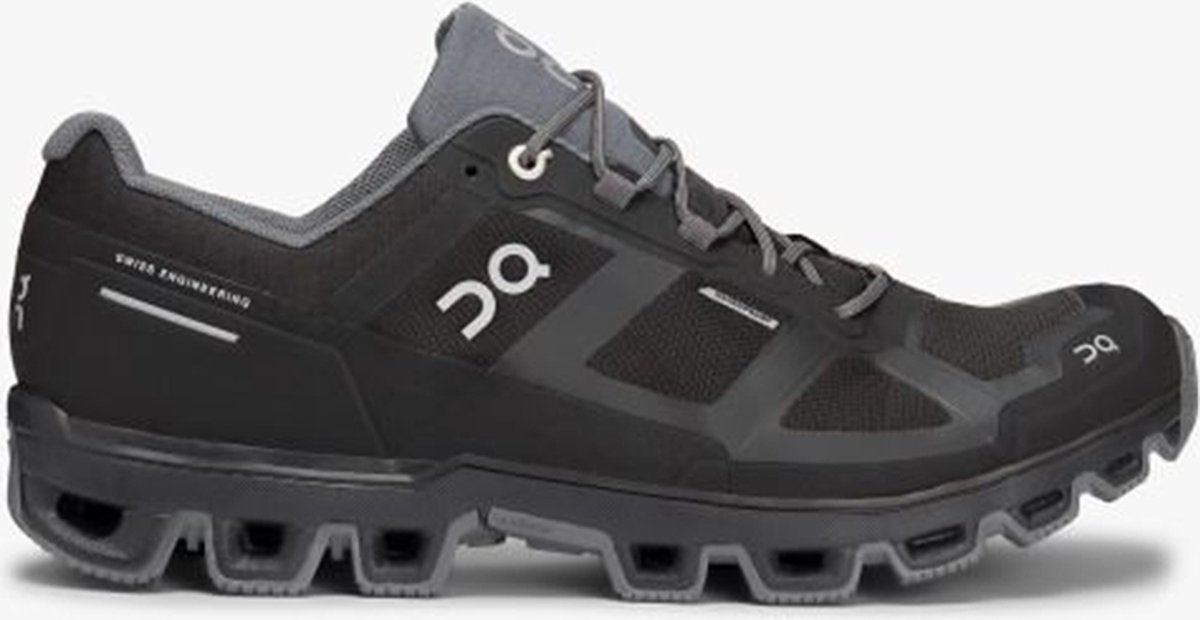 ON Cloudventure Waterproof Dames Lage Wandelschoen Graphite 42 Zwart
