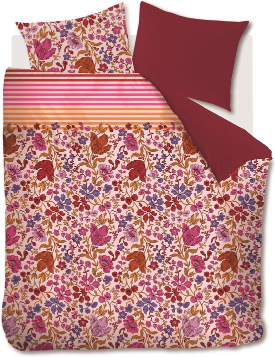 Oilily Joyful Tulip dekbedovertrek - Lits-Jumeaux XL - 260x200/220 - Multi