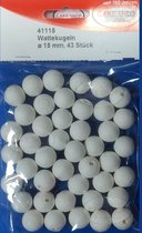 Meyco - Watten ballen - 15mm - 43 stuks - Hobby