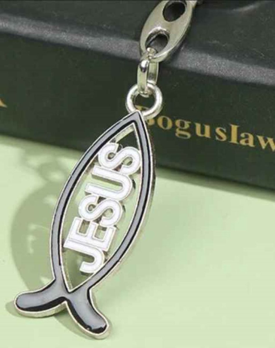 Holy Bible sleutelhanger zwart
