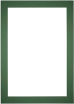 Votre Déco Passe-Partout - Format cadre 50x70cm - Format photo 40x60 cm - Vert Forêt