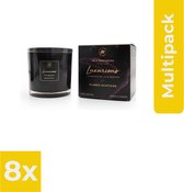 Bougie parfumée La Casa de los Aromas Luxurious Fleurs d'Asain (650 g) - Pack économique 6 pièces