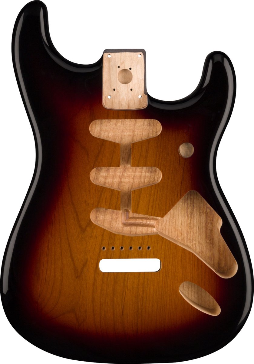 Fender Classic Series 60s Stratocaster Body Alder SSS 3-Color Sunburst - Gitaaronderdeel