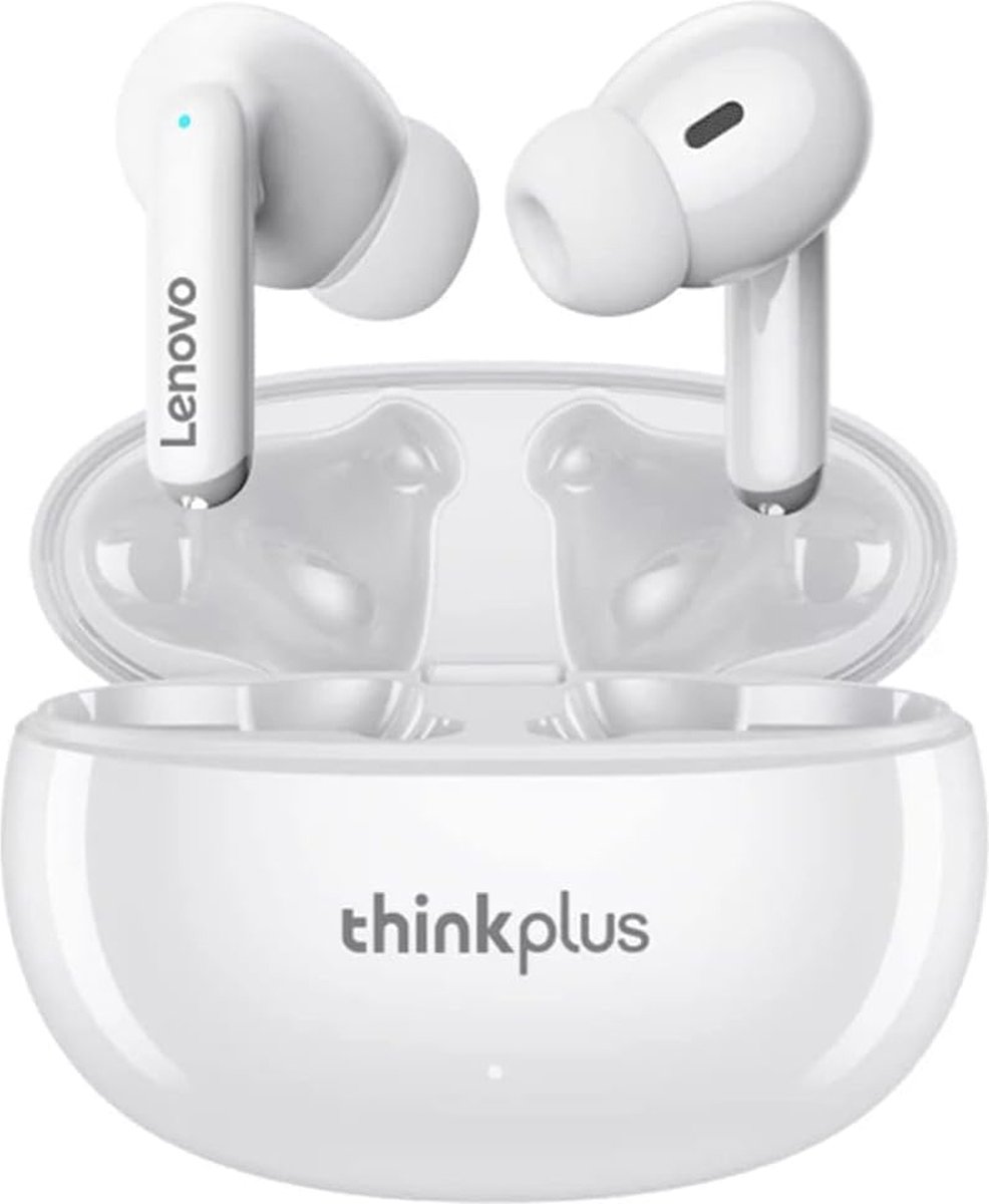 Lenovo Thinkplus LP5 Wireless Oordopjes- WIT - AirPods - Bluetooth oordoppen