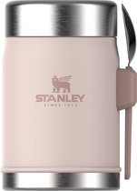 Stanley The Legendary Food Jar + Spork 0,4L - Thermosfles - Rose Quartz