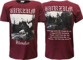 Burzum Filosofem Burgundy Red T-Shirt - Officiële Merchandise