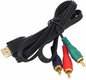 HDMI naar RCA-kabel van 3 voet - Audio- en Videoconverter - Hoogwaardige AV DV M/M-adapter