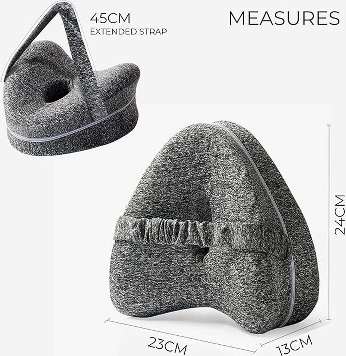 Ergonomisch Knie - en beenkussen per stuk aanbieding bij Vomar