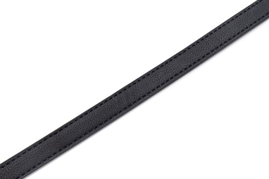 Beeztees Balacron Ax - Hondenriem - Kunstleer - Zwart - 180x1,5 cm
