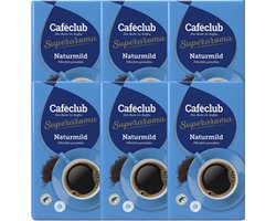 Caféclub Naturmild - Gemalen – 6 x 500 gram
