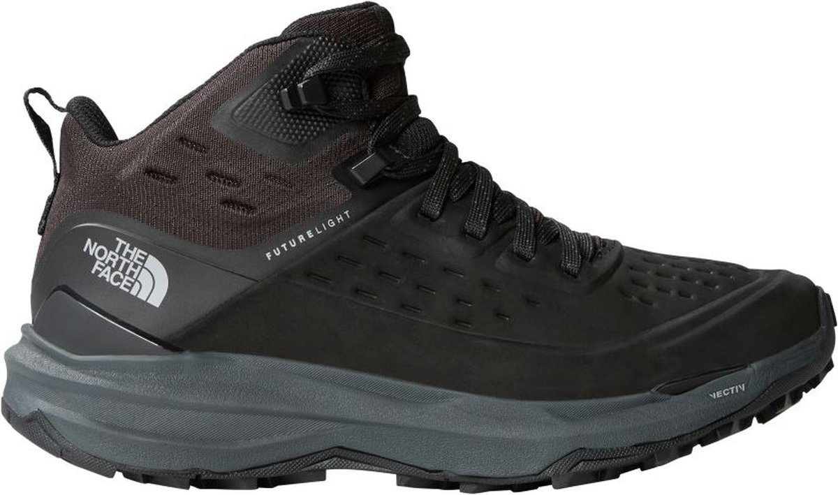 The North Face Vectiv Exploris 2 Mid Futurelight Leather Dames Hoge Wandelschoen Tnf /Vanadis 40 Grijs