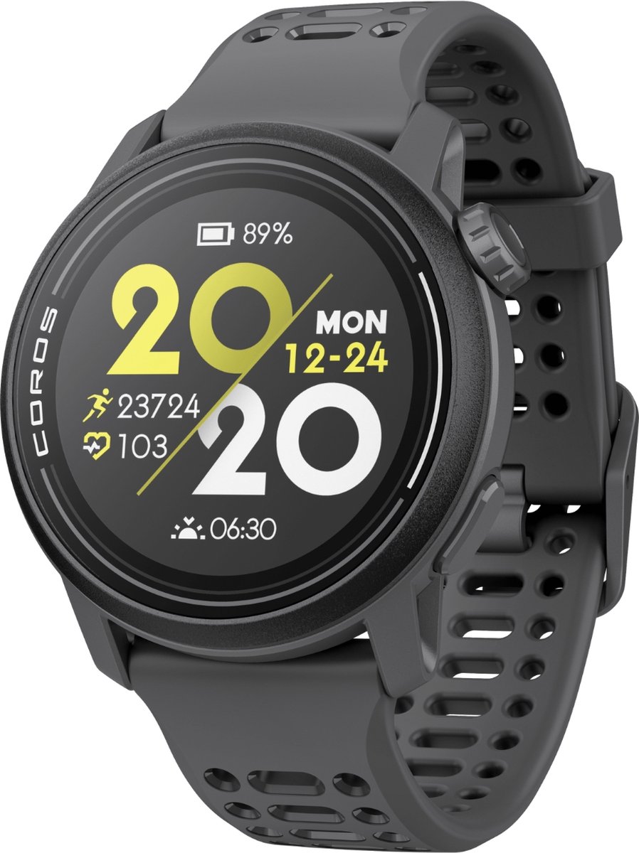 Coros PACE 3 Multisport GPS Horloge Zwart Silicoon - Coros - €229,00