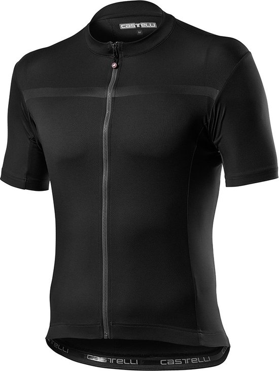 Castelli Fietsshirt korte mouwen Heren Zwart  - CLASSIFICA JERSEY LIGHT BLACK - 2XL