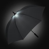 Fare Skylight 7749 windproof middelgrote paraplu met ledlamp zwart windbestendig windvast stormparaplu stormbestendig stormvast extra sterk met licht flexibel frame