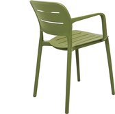 Chaise empilable Vita Calpe vert