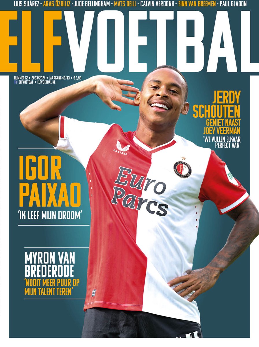 ELF Voetbal NR12 2023 Tijdschrift- Magazine - Voetbal