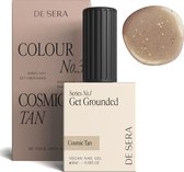 The Sera Gellak - Base en caoutchouc - Vernis à ongles gel beige Glitter - Crème - 10ML - Couleur No 3 Bronzage cosmique