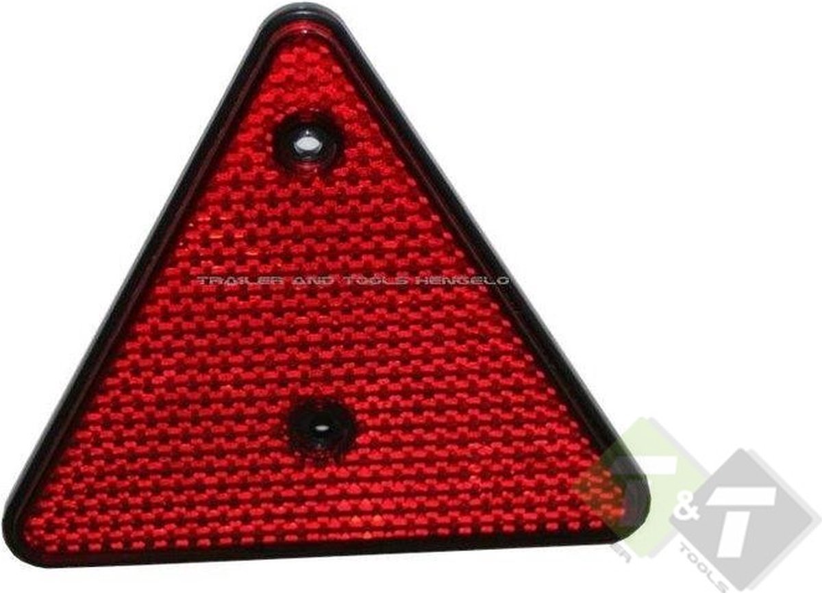 Reflector driehoek Rood, 152mm, E3 gekeurd