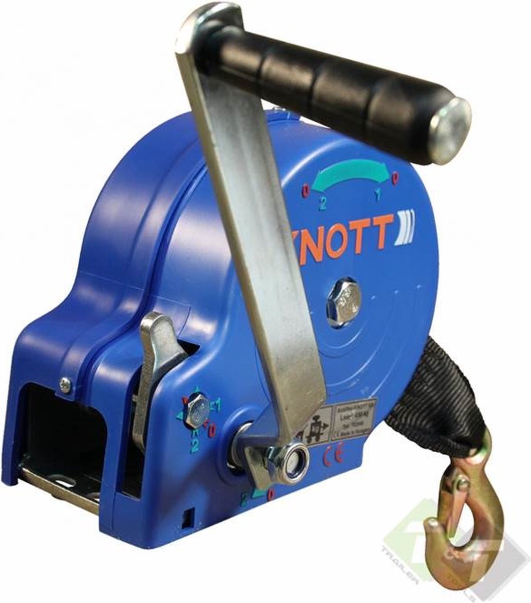 Handlier KNOTT - Ongeremd - 450 kg - 7M Lierband + haak