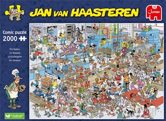 Jan van Haasteren - De Bakkerij - Puzzel - 2000 stukjes | bol